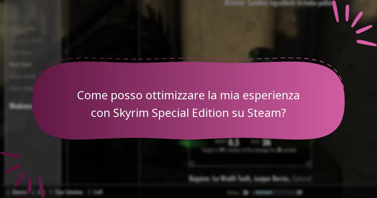 Quali contenuti sono disponibili con Skyrim Special Edition?