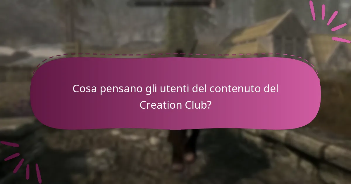 Come fornire feedback sul contenuto del Creation Club?