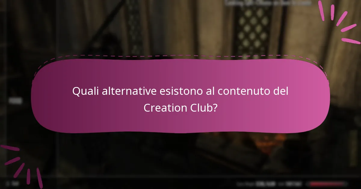 Come si integra il contenuto del Creation Club con il gameplay di Skyrim?